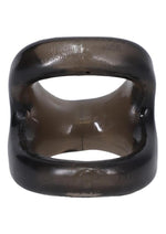 Load image into Gallery viewer, Rock Solid The Hoist Dual Cock Ring - Smoke
