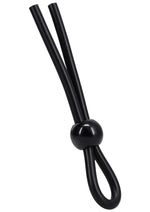 Load image into Gallery viewer, Rock Solid The Lasso Single Lock Adjustable Silicone Cock Ring
