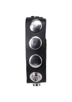 Load image into Gallery viewer, Rock Solid The Leather 3 Snap Adjustable Cock Ring
