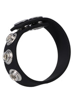 Load image into Gallery viewer, Rock Solid The Silicone 5 Snap Adjustable Cock Ring
