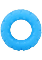 Load image into Gallery viewer, Rock Solid The Tire Silicone Glow In The Dark Cock Ring - Glow In The Dark/White

