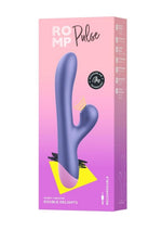 Load image into Gallery viewer, Romp Pulse Rechargeable Silicone Rabbit Vibrator with Pleasure Air - Pink/Purple
