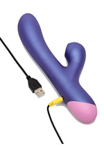Load image into Gallery viewer, Romp Pulse Rechargeable Silicone Rabbit Vibrator with Pleasure Air
