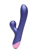 Load image into Gallery viewer, Romp Pulse Rechargeable Silicone Rabbit Vibrator with Pleasure Air - Pink/Purple
