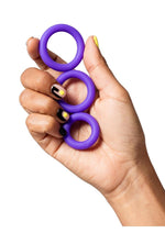 Load image into Gallery viewer, Romp Remix Trio Silicone Cock Rings
