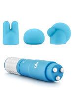 Load image into Gallery viewer, Rose Revitalize Massage Kit with Silicone Attachments - Blue

