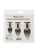 Load image into Gallery viewer, Roses Til Dawn Silicone Butt Plug
