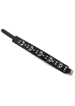 Load image into Gallery viewer, Rouge 5 D Ring Leather Collar - Black

