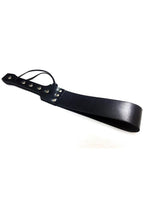 Load image into Gallery viewer, Rouge Folded Leather Paddle with Rivets - Black

