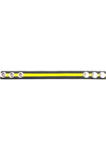 Load image into Gallery viewer, Rouge Leather Adjustable Cock Strap - Black/Yellow
