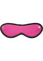 Load image into Gallery viewer, Rouge Leather Blindford Eye Mask - Pink

