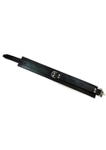 Load image into Gallery viewer, Rouge Leather Collar with Faux Fur Lining - Black/Red
