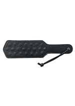 Load image into Gallery viewer, Rouge Leather Pin Prick Paddle - Black
