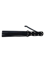 Load image into Gallery viewer, Leather Spiral Paddle - Black
