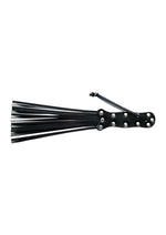 Load image into Gallery viewer, Leather Spiral Paddle - Black
