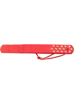 Load image into Gallery viewer, Rouge Leather Three Flap Paddle - Red
