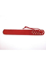 Load image into Gallery viewer, Rouge Leather Three Flap Paddle - Red
