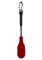 Load image into Gallery viewer, Rouge Mini Leather Oval Paddle - Red
