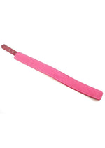 Load image into Gallery viewer, Rouge Plain Leather Adjustable Collar 1 Ring - Pink
