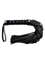 Load image into Gallery viewer, Rouge Short Leather Flogger - Black
