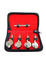 Load image into Gallery viewer, Rouge Stainless Steel 4 Pinwheel - Silver - Set
