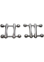 Load image into Gallery viewer, Rouge Stainless Steel Adjustable Ball End Nipple Clamps
