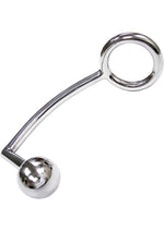 Load image into Gallery viewer, Rouge Stainless Steel Cock Ring with Anal Probe
