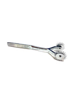 Load image into Gallery viewer, Rouge Two Prong Stainless Steel Pinwheel - Silver
