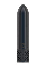 Load image into Gallery viewer, Royal Gems Glitz Rechargeable Bullet - Grey/Gun Metal
