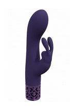 Load image into Gallery viewer, Royal Gems Royal Rabbit Rechargeable Silicone Vibrator - Purple
