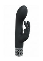 Load image into Gallery viewer, Royal Gems Royal Rabbit Rechargeable Silicone Vibrator - Black
