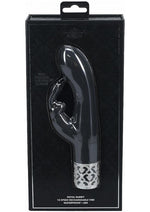 Load image into Gallery viewer, Royal Gems Royal Rabbit Rechargeable Silicone Vibrator - Black
