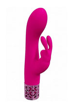 Load image into Gallery viewer, Royal Gems Royal Rabbit Rechargeable Silicone Vibrator - Pink
