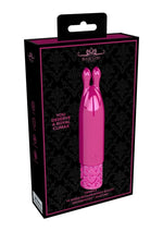 Load image into Gallery viewer, Royal Gems Twinkle Silicone Rechargeable Bullet - Pink
