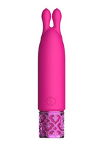 Load image into Gallery viewer, Royal Gems Twinkle Silicone Rechargeable Bullet - Pink
