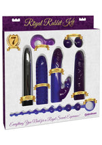 Load image into Gallery viewer, Royal Rabbit Vibrating - Purple - 7 Piece Kit
