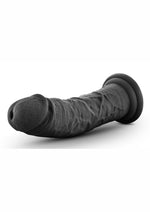 Load image into Gallery viewer, Ruse Jammy Silicone Dildo - Black - 8in
