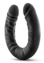 Load image into Gallery viewer, Ruse Silicone Double Headed Dildo - Black - 18in
