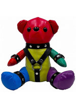 Load image into Gallery viewer, S-Line Bear Bondage Harness - Black/Multicolor
