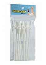 Load image into Gallery viewer, S-Line The Dickheads Bride Straws - White
