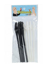 Load image into Gallery viewer, S-Line The Dickheads Couples Straws - Black/White
