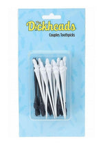 Load image into Gallery viewer, S-Line The Dickheads Couples Toothpicks - Black/Vanilla/White

