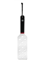 Load image into Gallery viewer, Saffron Acrylic Spanker - Black/Clear

