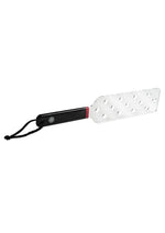 Load image into Gallery viewer, Saffron Acrylic Spanker - Black/Clear

