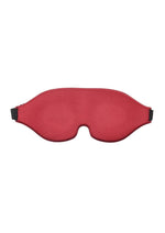 Load image into Gallery viewer, Saffron Blindfold - Black/Red
