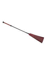Load image into Gallery viewer, Saffron Fringe Crop - Black/Red
