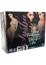 Load image into Gallery viewer, Sasha Grey Ultraskyn Deep Penetration Vibrating Masturbator with Bullet - Pussy and Butt - Flesh/Vanilla
