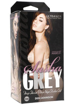 Load image into Gallery viewer, Sasha Grey Ultraskyn Deep Throat Pocket Masturbator - Mouth - Flesh/Vanilla
