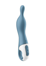Load image into Gallery viewer, Satisfyer A-Mazing 1 Silicone Vibrating Stimulator - Blue
