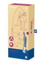 Load image into Gallery viewer, Satisfyer A-Mazing 2 Silicone Vibrating Stimulator - Grey
